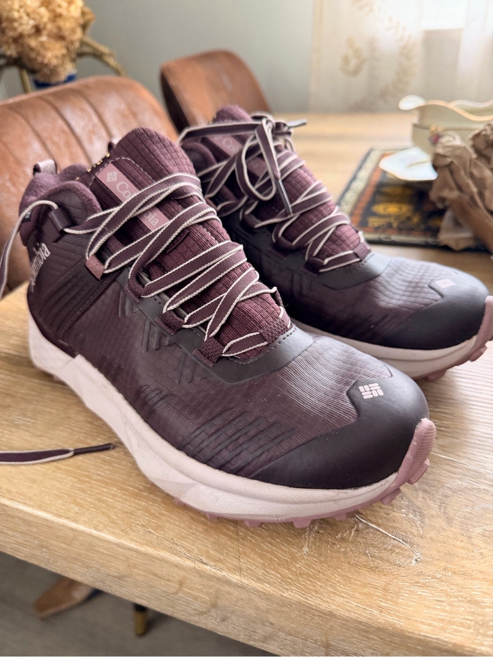 Columbia Equinox Women's Plum Athletic Trail Shoes